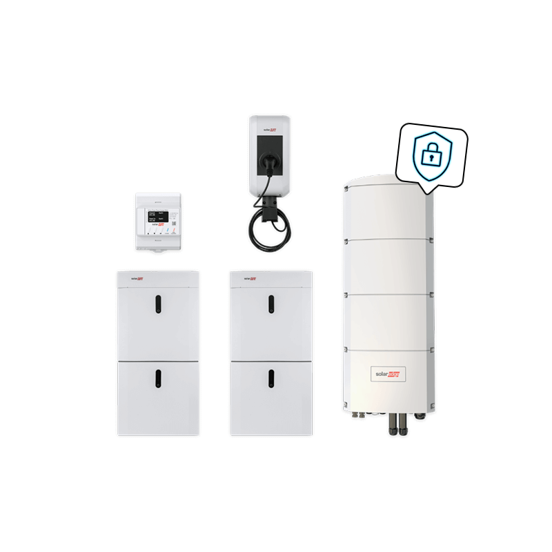 SolarEdge Kombipaket SolarEdge Home mit Ladestation, SE10K-RWB48 und 19,4 kWh