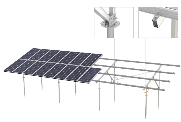 AmoSolar Co., Ltd. - Montagesysteme - SolarTerrace Eco SolarTerrace Eco - Art. 10324