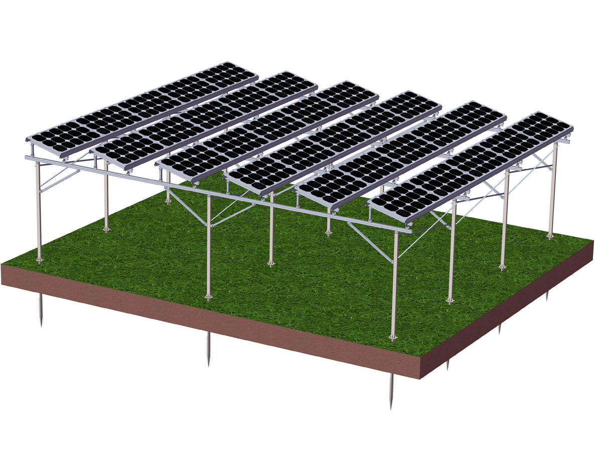 Yuens (Xiamen) New Material Co., Ltd. - Montagesysteme - Solar Agriculture Mounting System Solar Agriculture Mounting System - Art. 10557