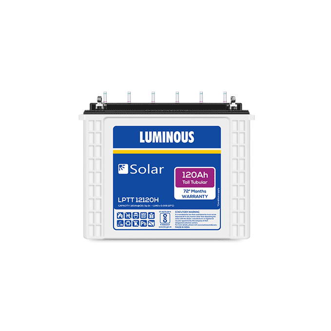 Luminous Power Technologies Pvt. Ltd. - Speicher - Solar Battery 12V 120Ah (H) LPTT12120H - Art. 32573