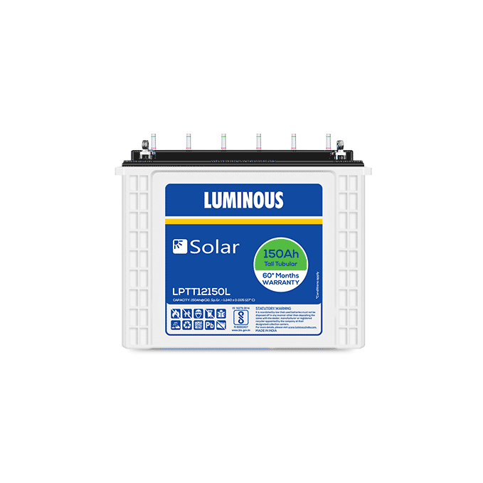 Luminous Power Technologies Pvt. Ltd. - Speicher - Solar Battery 12V 150Ah LPTT12150L - Art. 32567
