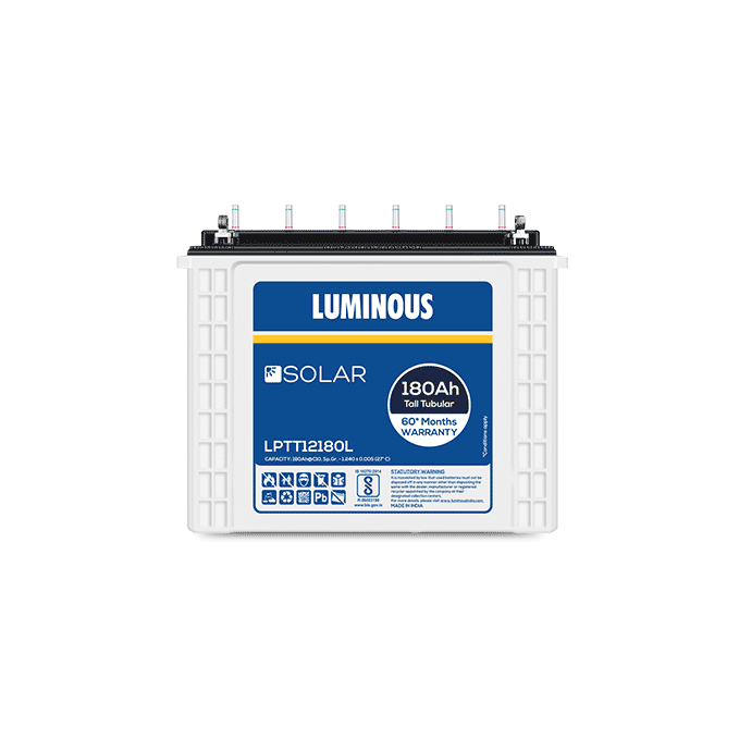 Luminous Power Technologies Pvt. Ltd. - Speicher - Solar Battery 12V 180Ah LPTT12180L - Art. 32568
