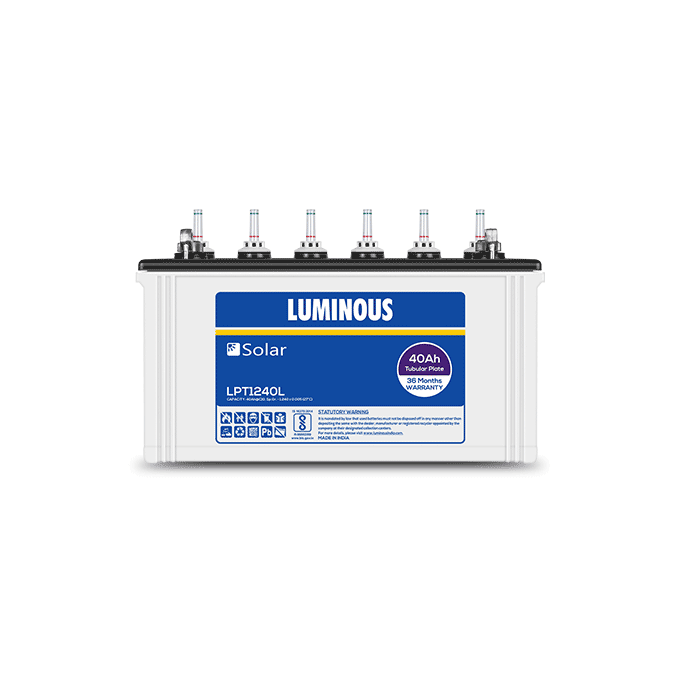 Luminous Power Technologies Pvt. Ltd. - Speicher - Solar Battery 12V 40Ah LPT1240L - Art. 32566