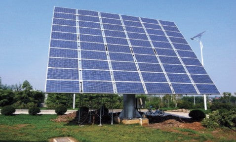 Jiangsu Kingshore New Resources Electric Co., Ltd. - Montagesysteme - Solar Biaxial Automatic Tracking Mounting System Solar Biaxial Automatic Tracking Mounting System - Art. 5021