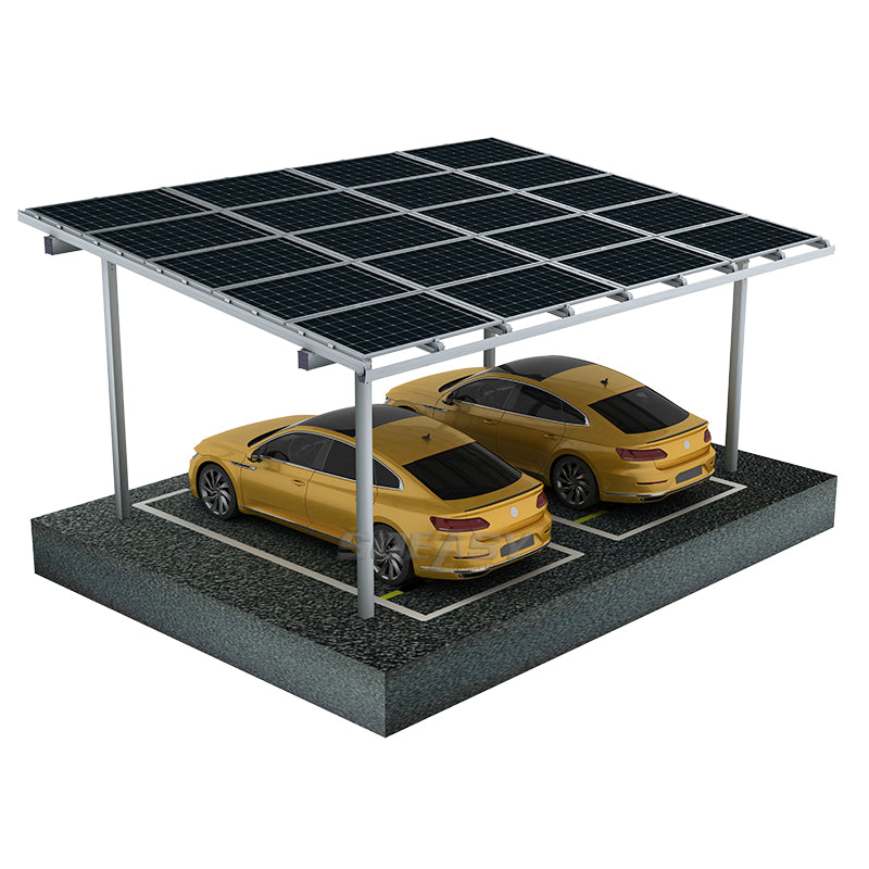 Soeasy (Xiamen) Photovoltaic Technology Co.,Ltd. - Montagesysteme - Solar Car parking Support-SAL Soeasy Solar Car parking Support-SAL - Art. 8530