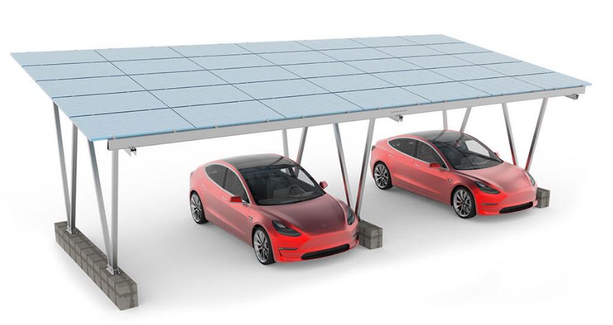 G-Solar - Montagesysteme - Solar Carport Mount Solar Carport Mount - Art. 5950
