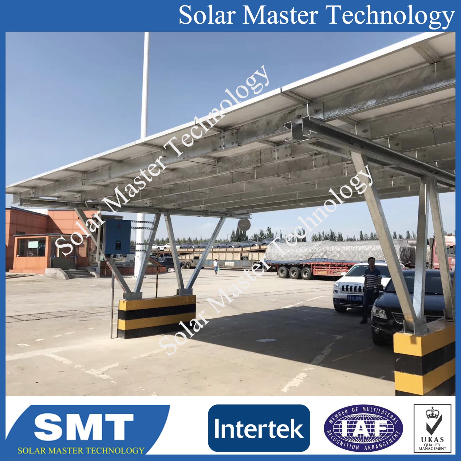 Jiangyin Solar Master Energy Co.,Ltd. - Montagesysteme - Solar Carport Steel Structure SMT-Solar Carport Steel Structure - Art. 5488