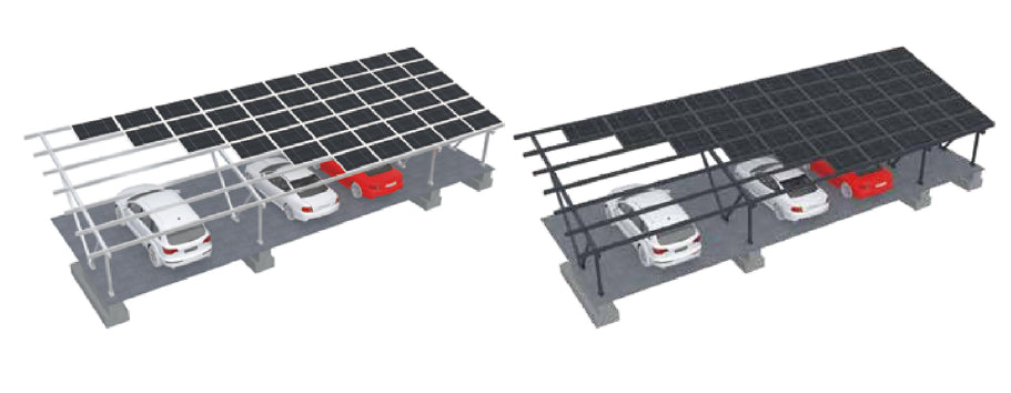 Beijing Yi Jia International Trading Co., Ltd - Montagesysteme - Solar Carport System Solar Carport System - Art. 10645