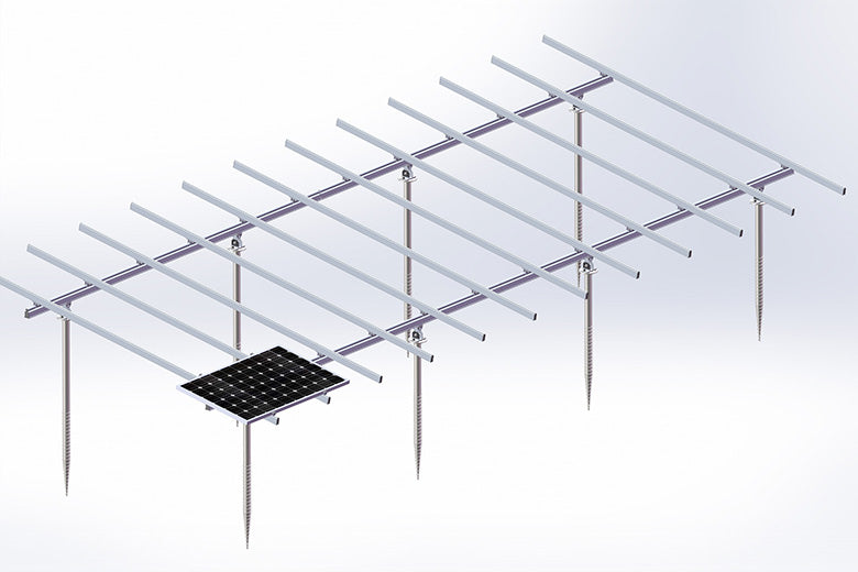 Soeasy (Xiamen) Photovoltaic Technology Co.,Ltd. - Montagesysteme - Solar Structure Ground-GS Type Soeasy Solar Structure Ground-GS Type - Art. 8479
