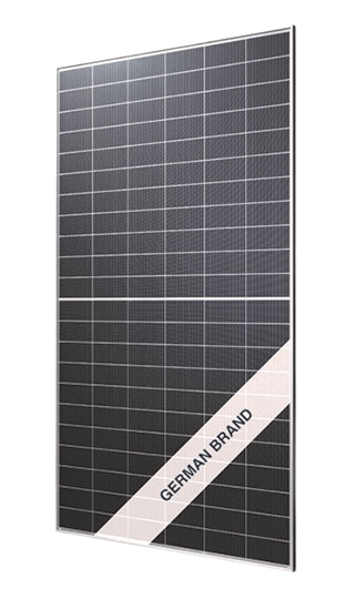 Solarics_AXITEC Wechselrichter AXIBIPREMIUM XQ HC MT AC-660MBT/132V BIFACIAL,MC4 STECKBAR,RAHMEN SILBER,FRONT TRANSP