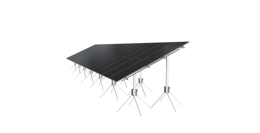 Corab 25° Freifeldtisch 2M stehend für 32 Module