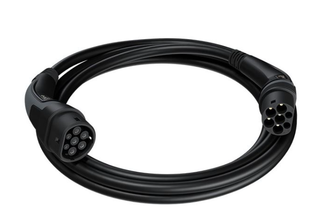 go-e Ladekabel Typ2 Black Ed., 22kW, 5m