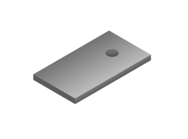Solarics_K2 SYSTEMS Solarspeicher AC HB AP M10 HANGER BOLT CLIMBER ALUMINIUM-ADAPTERBLECH FÜR M10 STOCKSCHRAUBEN