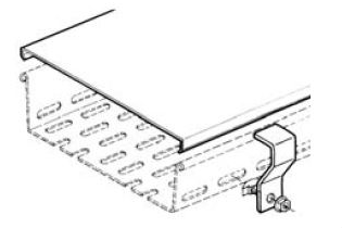 Solarics_BETAflam Deckel 60/100 verzinkt für Kabelrinne, Länge 3m