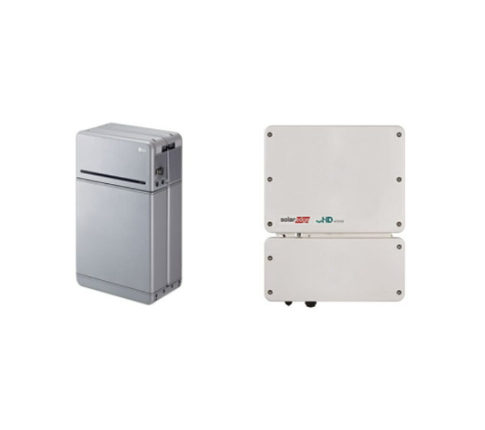 Solarics_LGS + SOLAREDGE Solarspeicher enblock Prime10H + SE4000H-RWS