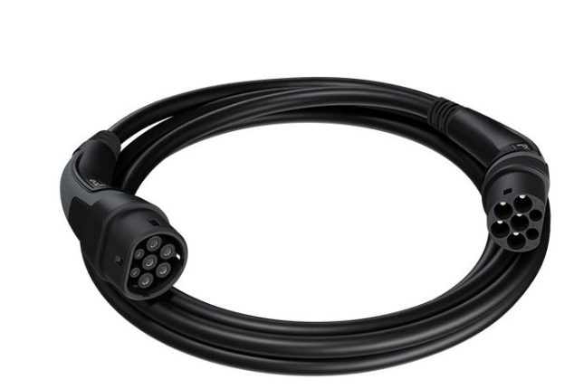 go-e Ladekabel Typ2 Black Ed., 22kW, 7,5m