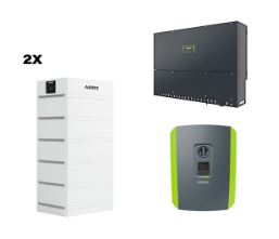 AXITEC + KOSTAL Solarspeicher AXISTORAGE LISV1 33.8 + PLENTICORE BI10 +PIKO CI60