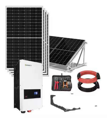 Komplettes Home Solar System Kit 20kW Hybrid-Solarbatterie-Energie system mit 10kWh 20kWh 30kWh 40kWh Lithium batterien