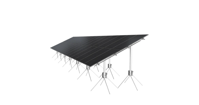Corab 25° Freifeldtisch 2M stehend für 16 Module