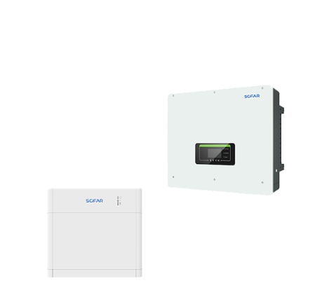 SOFAR Solarspeicher BTS E5 -D5 + HYD 10 KTL-3PH Hybrid