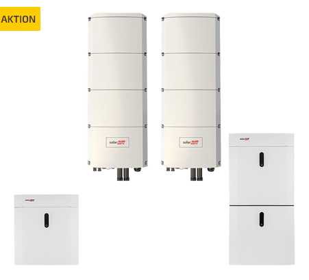 SolarEdge Solarspeicher Home Battery 4.6 + 9.2 + SE8K-RWB + SE8K-RWB