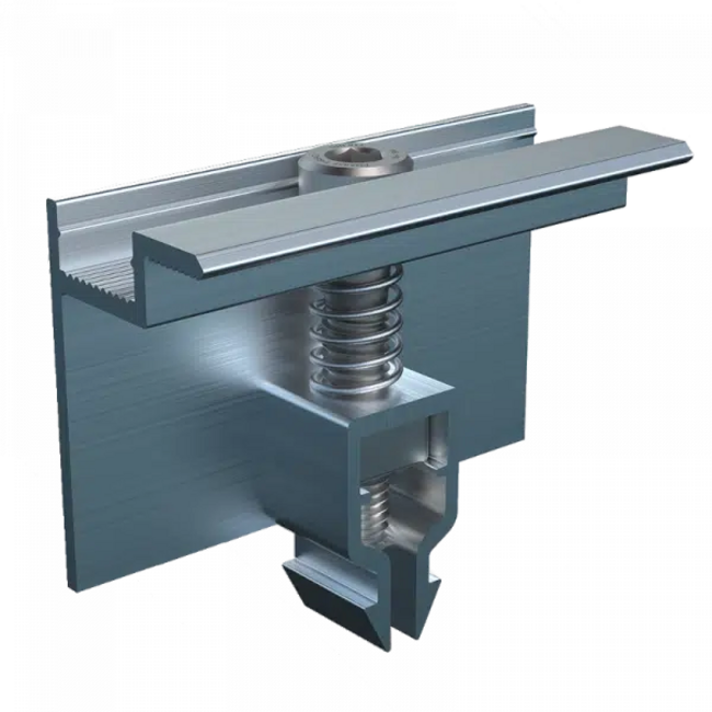 Blubase Montagesysteme Connect Easy end clamp 35mm