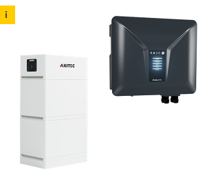 AXITEC + KACO Solarspeicher AXISTORAGE LI SV2 6.7 + BLUEPLANET 10.0 NH3 M3