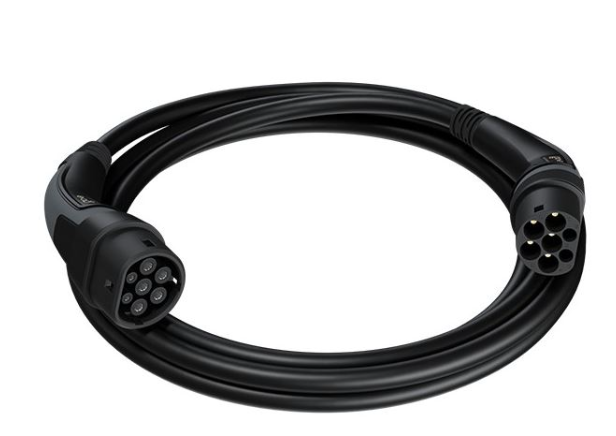 go-e Ladekabel Typ2 Black Ed., 22kW, 2,5m