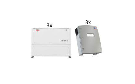 Solarics_BYD + SMA  Solarspeicher B-BOX LVL 2021 15,4 (3 STK./46,08 KWH) + 3X SI 6.0