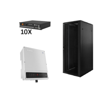 Solarics_PYLONTECH + GOODWE Solarspeicher POWERCUBE X1 24.0, + GW10K-ET PLUS+
