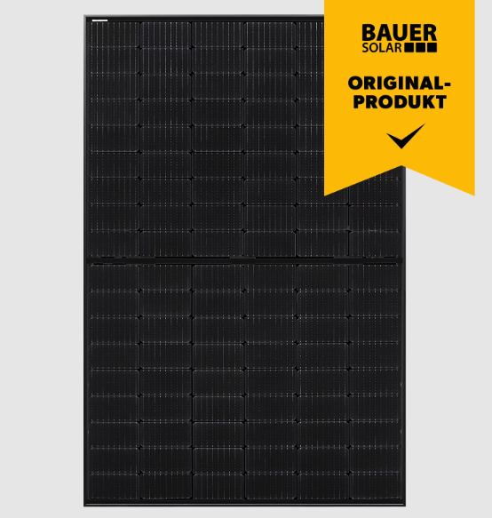 Bauer Solarmodul 435Wp Glas-Glas Black