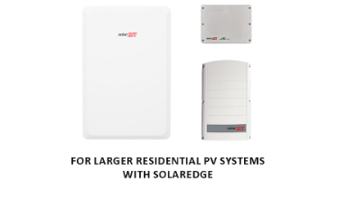 SOLAREDGE Solarspeicher HOME BATTERY HV10 KWH + SE5000H AC + SE12.5K