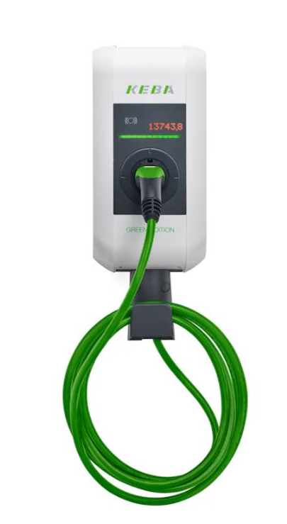 sOLARICS_Keba Dienstwagen-Wallbox, 6m Kabel, 11kW, RFID, ME