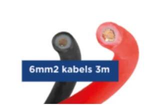BYD Solarkabel HV Kabelsatz Rot und Schwarz - 3 Meter