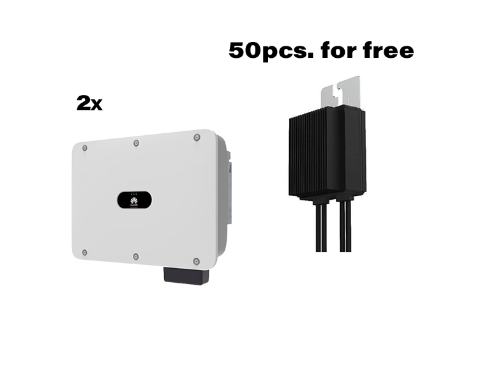Solarics_HUAWEI Angebote 2 X SUN2000 50KTL-M3 + 50 X MERC-1100W