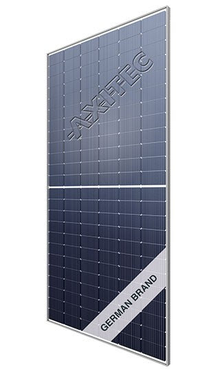 Solarics_AXITEC Solarmodul AXIPERFECT FXXL WS AC-570TFM/144WS MC4 STECKBAR, RAHMEN SILBER, FRONT WEISS