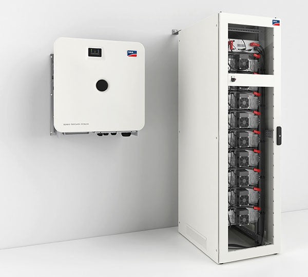 Solarics_SMA Solarspeicher COMMERCIAL STORAGE SOLUTION 50-20 (JANITZA) ZELLCHEMIE NMC, 56,0 KWH NUTZBAR, 50 KW WR