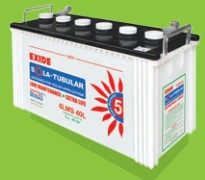 Exide Industries Limited - Speicher - Solatubular - 12V&6V Battery 6LMS100L - Art. 10081