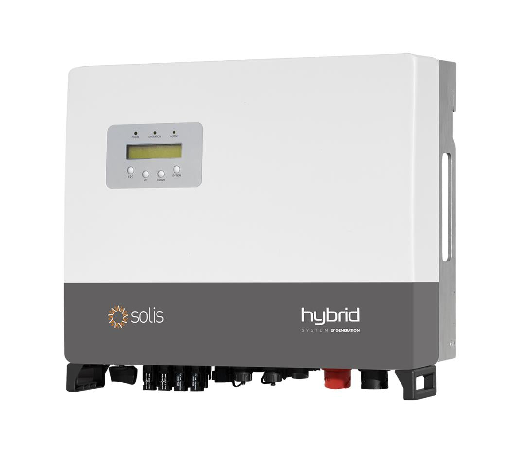 Solis RHI-3P4K-HVES-5G-DC Hybrid Wechselrichter 4 kW, 3PH, 2 MPPT, IP65