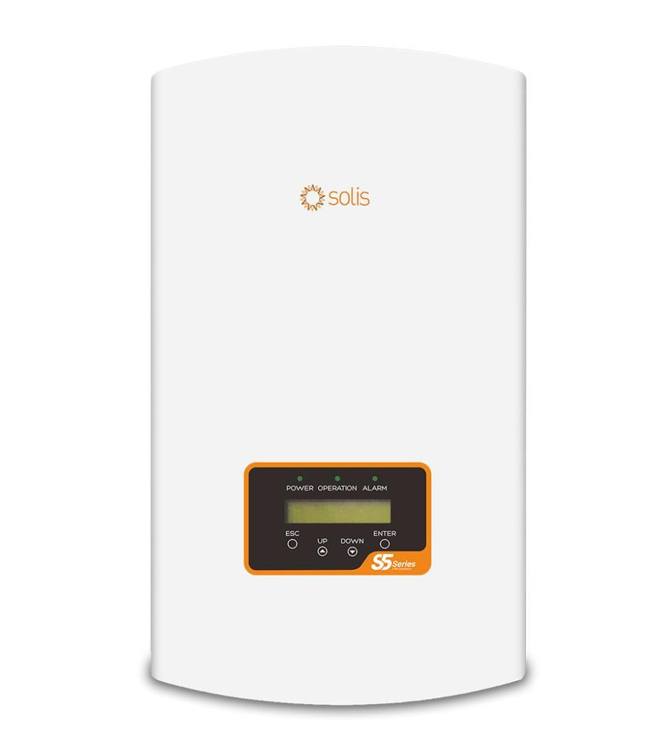 Solis S5-GR3P4K Wechselrichter 4 kW, 3PH, 2 MPPT, IP66