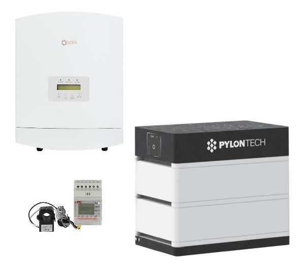 Solis & Pylontech Retrofit ESS 3,0 kW, 7,10 kWh 1PH, IP55