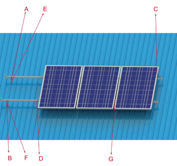 Jiangsu Evergreen Solar New Energy Technology Co., Ltd. - Montagesysteme - Standing Seam Roof Mounting System Standing Seam Roof Mounting System - Art. 8916