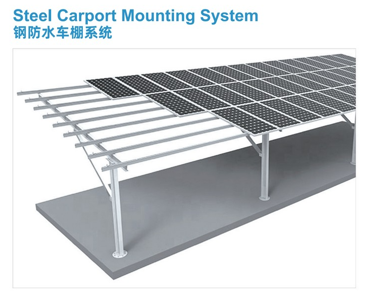 Jiangsu Ouya Lighting Co., Ltd. - Montagesysteme - Steel Carport Mounting System Steel Carport Mounting System - Art. 9489