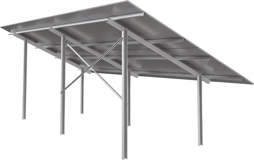 Lumax Energy Pty Limited - Montagesysteme - Steel Max Ground Mount Steel Max Ground Mount - Art. 10687