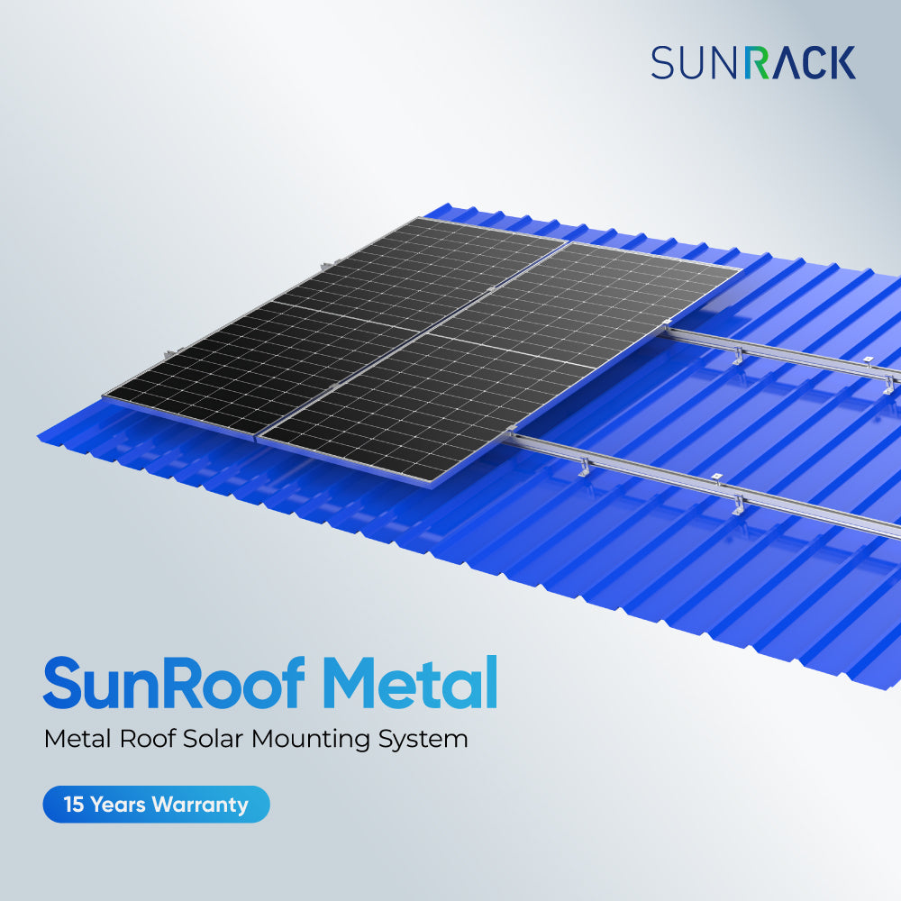 SunRack Solar Co., Ltd. - Montagesysteme - SunRoof Metal Mini-Rail Kit - Art. 10096