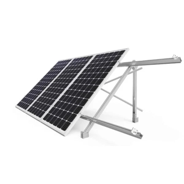 Sunfer 14.1V3 – Dreiecksbausatz für 3 Module. Für Beton. Vertikal. Einstellbare Neigung zwischen 30º-50º. Maximale Modulgröße 2279×1150
