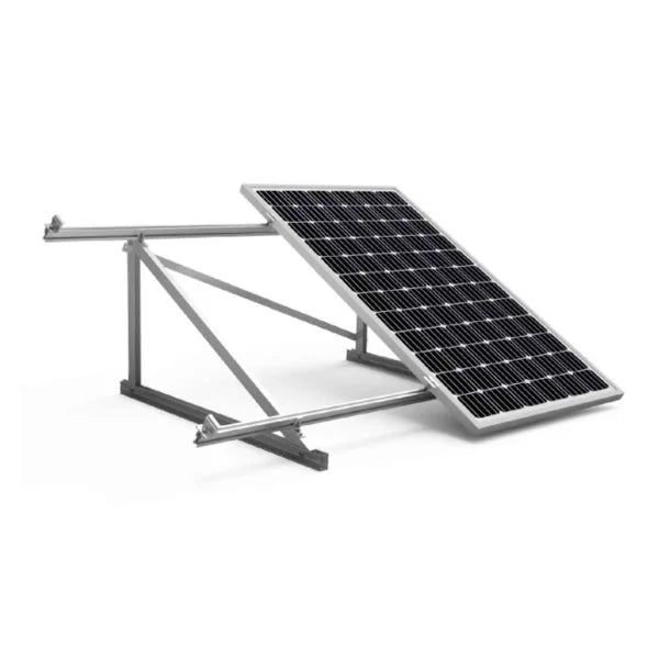 Sunfer Dreiecksbausatz für 4 Module. Für Metalldach. Vertikal. Neigung 30º