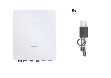 Sungrow + BRC Solar SH5.0RT-V112 + 5x Power Optimizer M500/14
