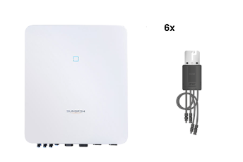 Sungrow + BRC Solar Solarspeicher SH6.0RT-V112 + 6x Power Optimizer M500/14