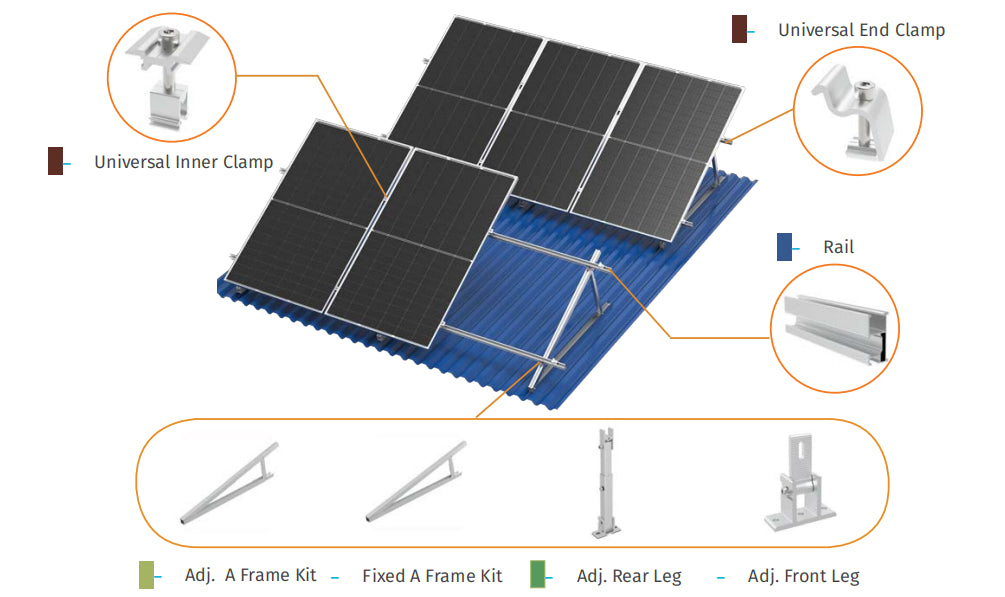 Xiamen Hopergy Photovoltaic Technology Co., Ltd - Montagesysteme - TILT Solution TILT Solution - Art. 9556